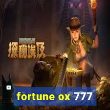 fortune ox 777